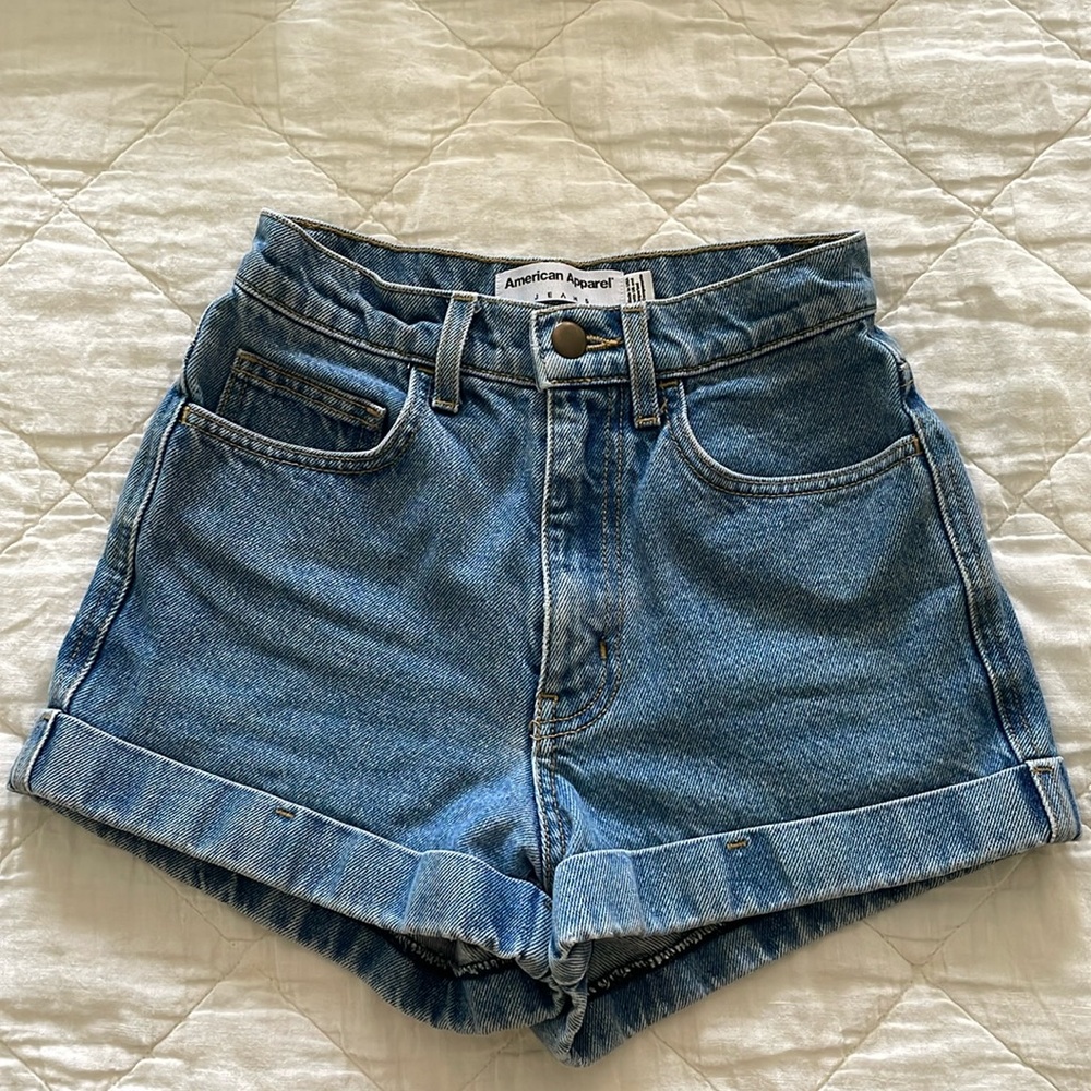 American Apparel Denim Shorts Size 23